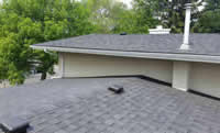 Residential roofing project, Edmonton