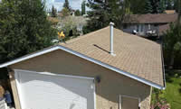 Residential roofing project, Edmonton