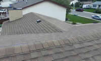 Residential roofing project, Edmonton